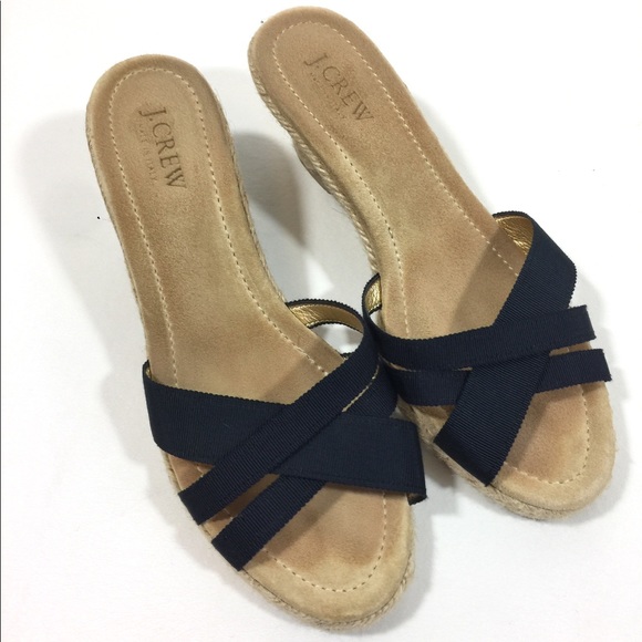 J. Crew Shoes - J. Crew Wedge Espadrille Sandals